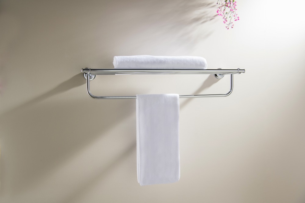 Полка для полотенец Aquanet Классик хром AQ4515CR