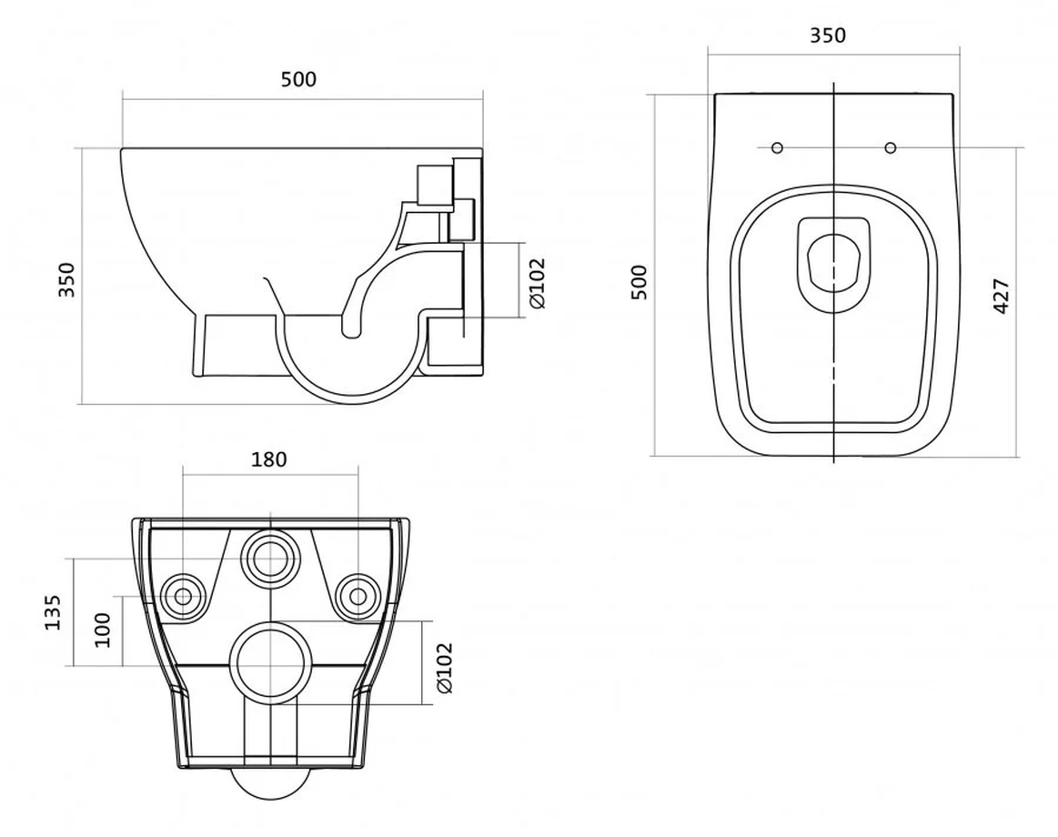 Комплект инсталляция с подвесным унитазом Santek Нео черная матовая панель 1.WH50.1.776