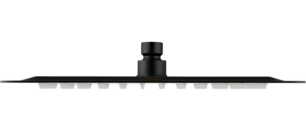 Верхний душ Aquanet AQ2074MB квадратный 300х300х2 мм матовый черный AQ2074MB