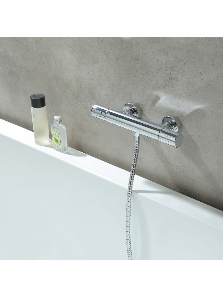 Смеситель для душа термостатический Aquanet Ника хром AQ1863CR