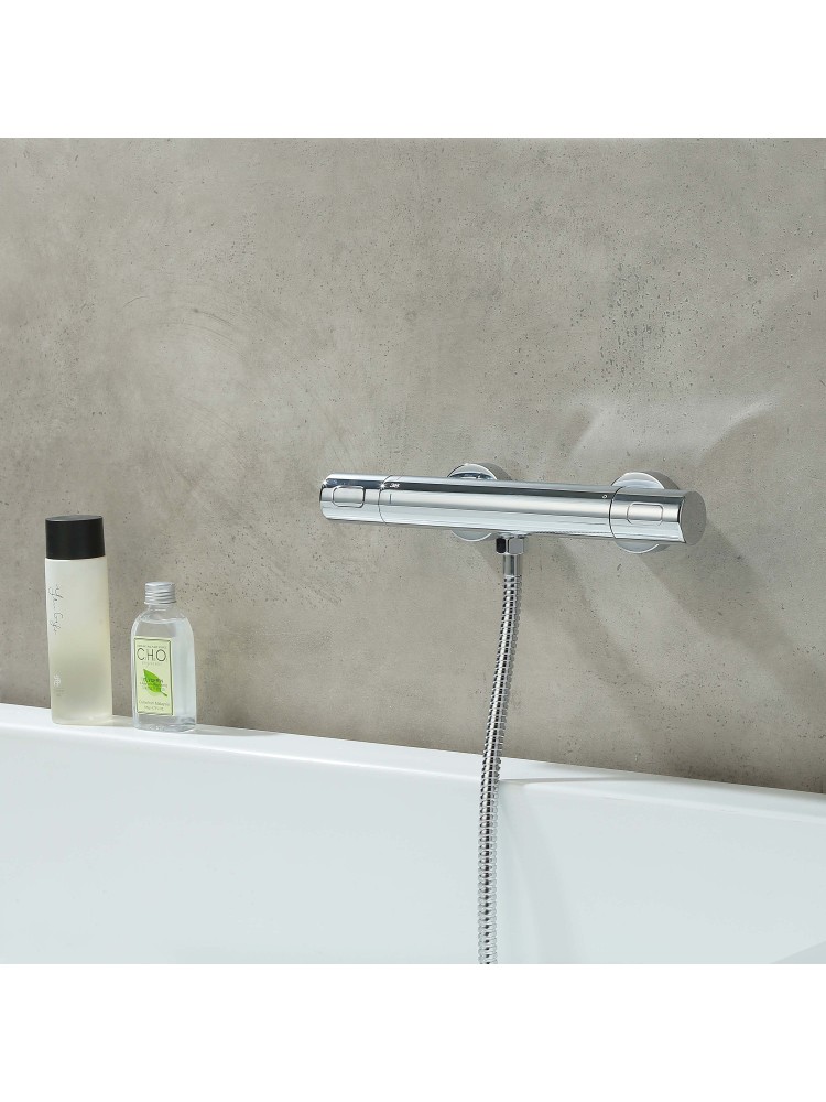 Смеситель для душа термостатический Aquanet Ника хром AQ1863CR