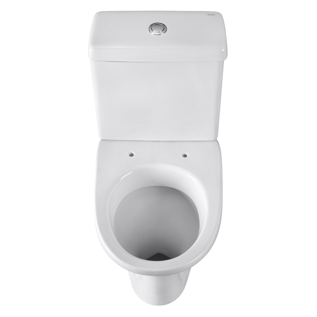 Унитаз-компакт Sanita Форвард белый сиденье полипропилен косой выпуск 1.P205.2.S00.00B.F