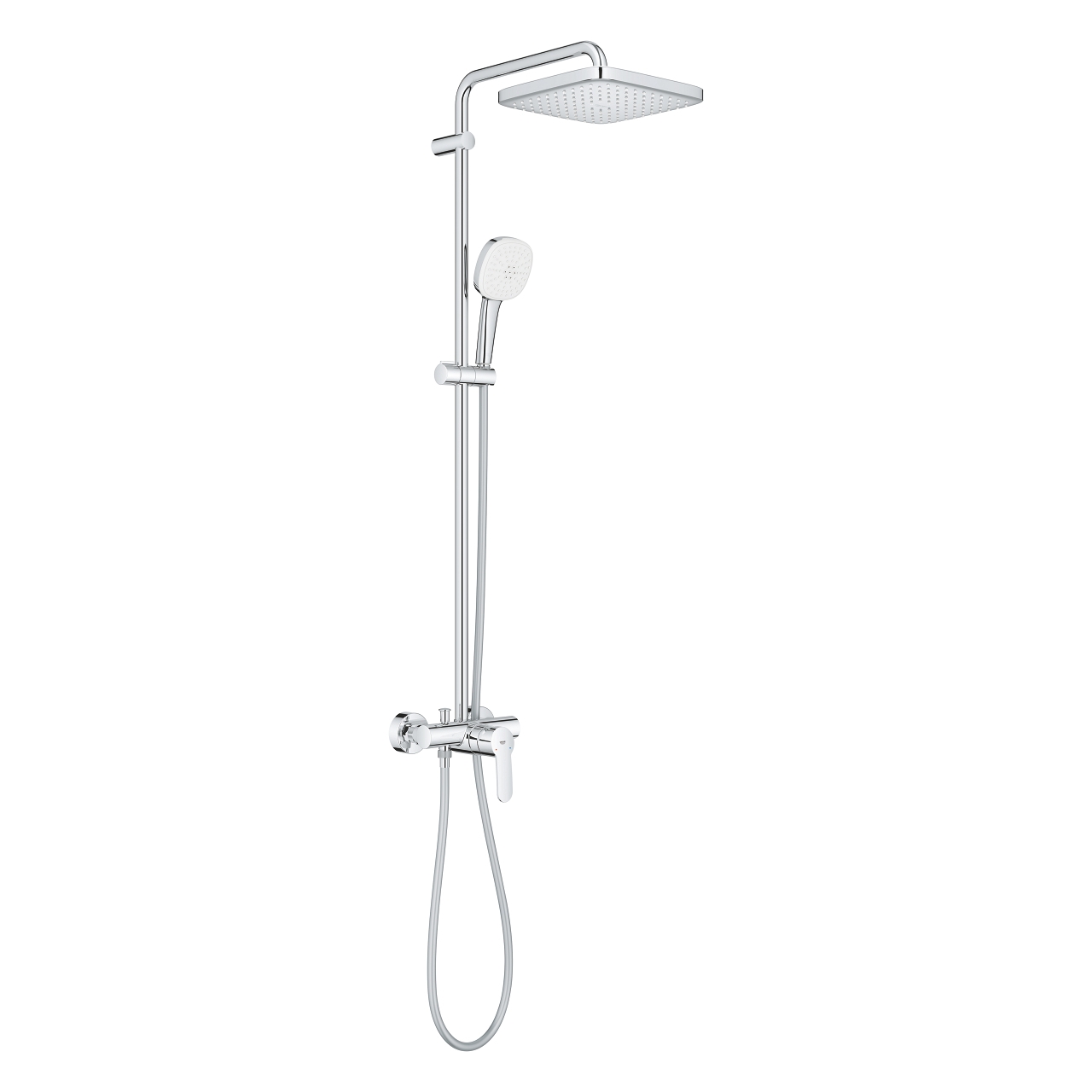 Душевая система GROHE Tempesta System 250 Cube с однорычажным смесителем хром 26692001