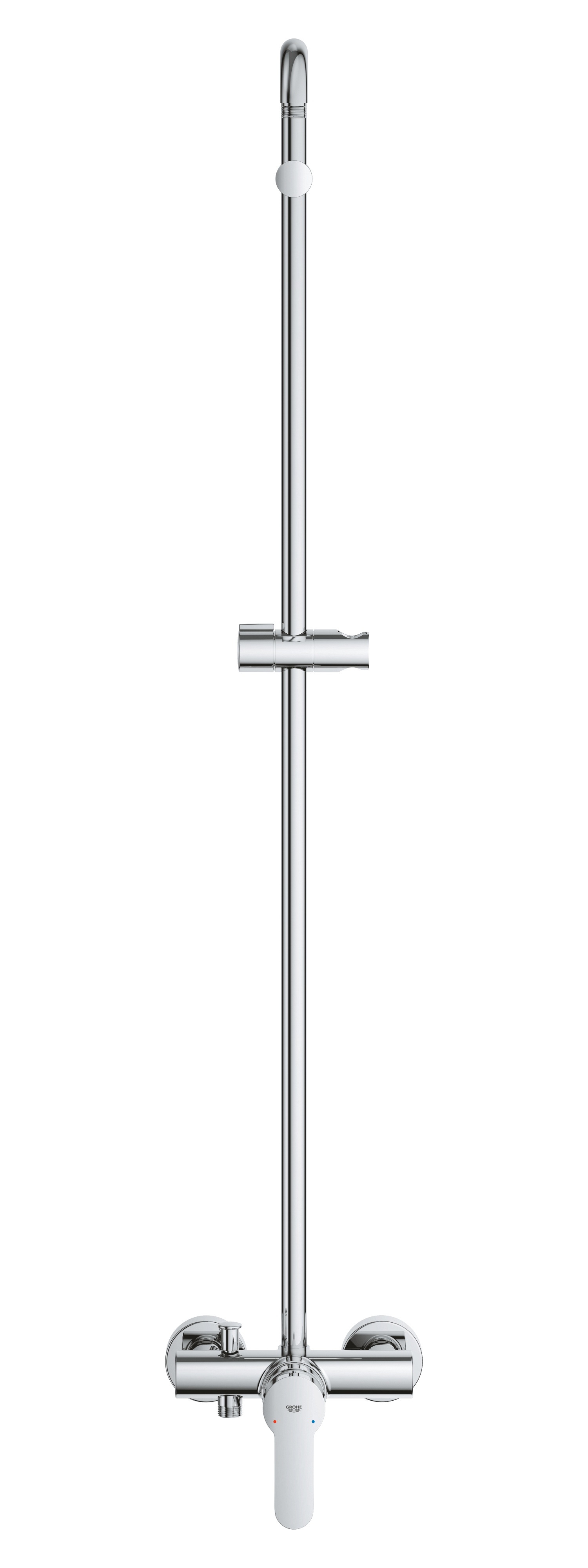 Душевая система GROHE Tempesta System 250 Cube с однорычажным смесителем хром 26692001