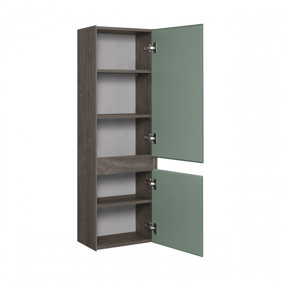 Шкаф-колонна Aquaton Форест Дуб Рошелье/Сумеречный голубой 1A278603FR9C0