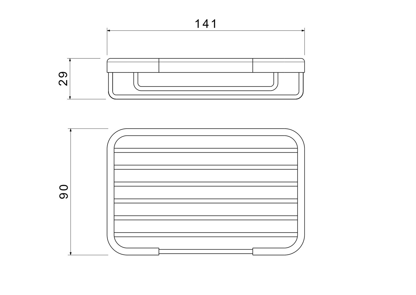 Мыльница-решетка Aquanet AQ4946BG шлифованное золото AQ4946BG