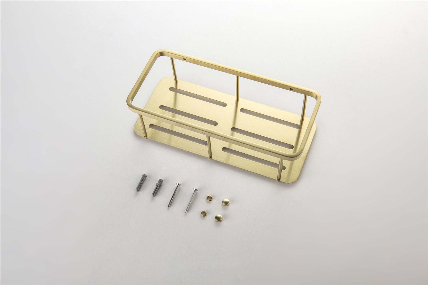 Полка для душа Aquanet AQ4936BG шлифованное золото AQ4936BG