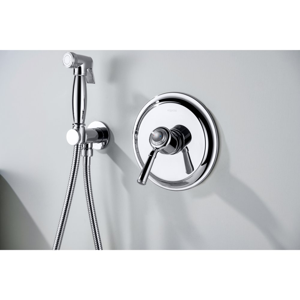Набор с гигиеническим душем Aquanet Классик со смесителем AQ1519CR