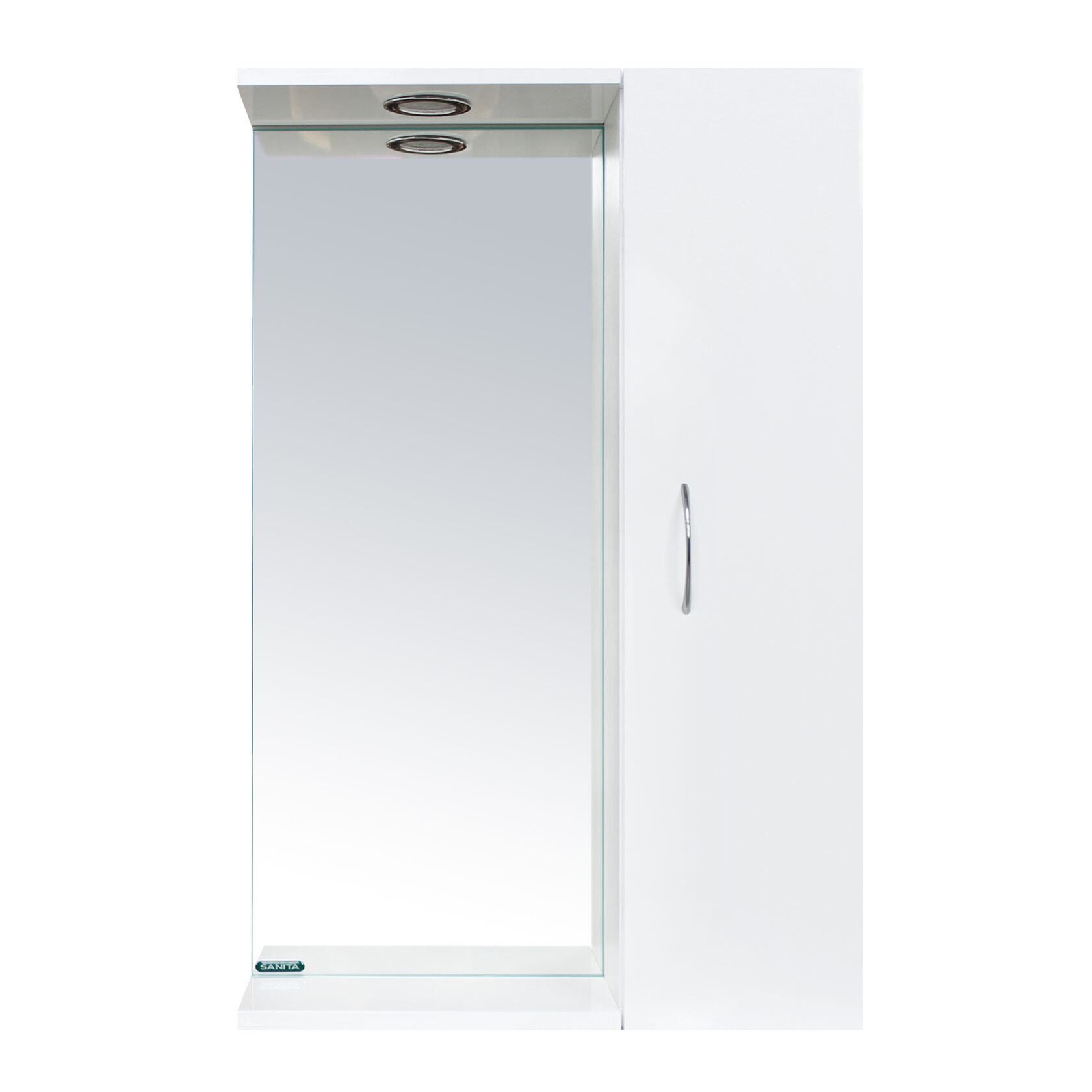 Зеркало Идеал Идеал-01 520х820х176 мм белое IDLSAMR56019W1