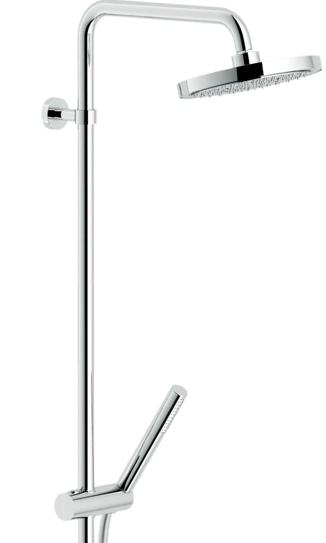 Душевая система термостатическая Nobili Velis верхний душ 20 см VE125030/30CR