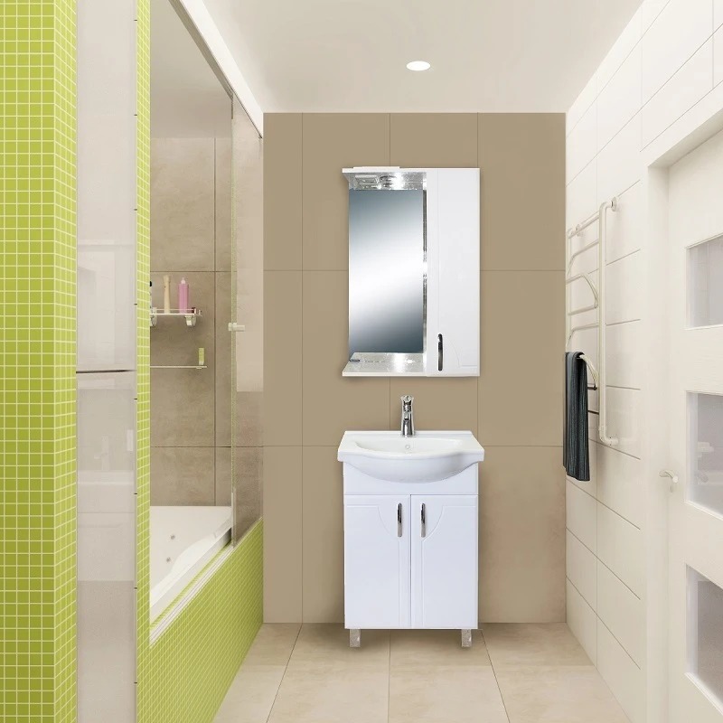 Тумба напольная Sanita Luxe Идеал 520х820х330 мм белая IDLSACW56013F1