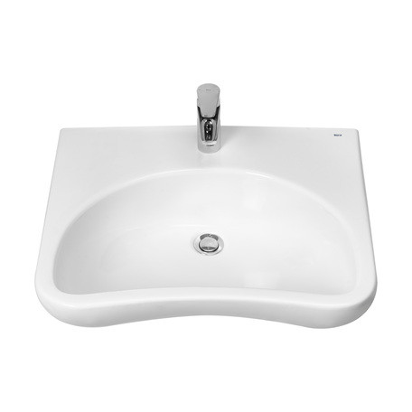 Раковина больничная Roca Access 650х550 мм 1 отверстие ZRU9307659