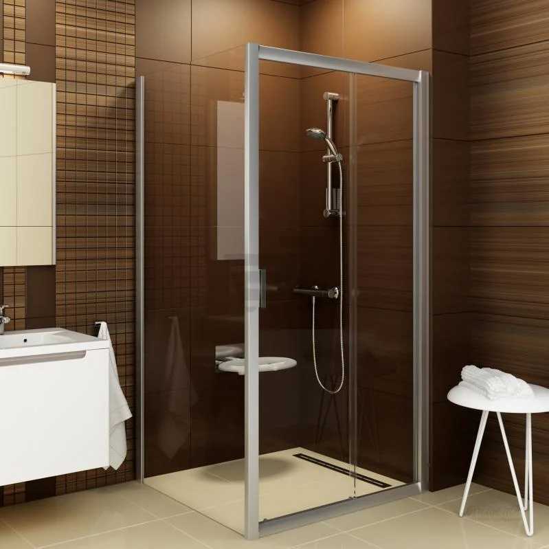 Душевая стенка неподвижная RAVAK Blix BLPS-80 блестящий Transparent 9BH40C00Z1