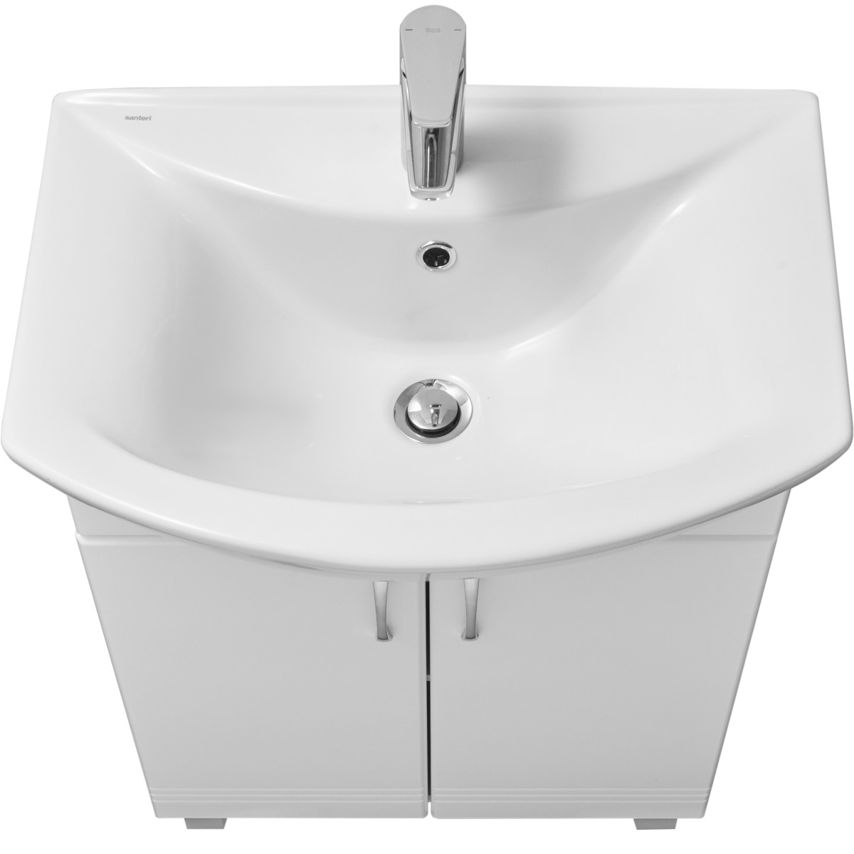 Комплект Акватон Онда 60 тумба 1A122801ON010 и раковина Грация 60 131203S0011B0 1A1228K1ON010