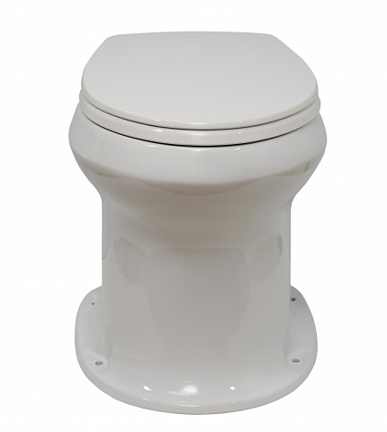 Унитаз напольный Santek Дачный в комплекте с сиденьем 46901100002