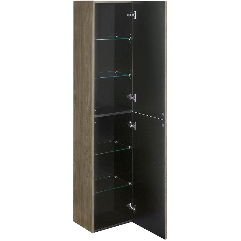 Шкаф-колонна Roca Ona реверсивная 400x300x1750 мм темный вяз 857635511