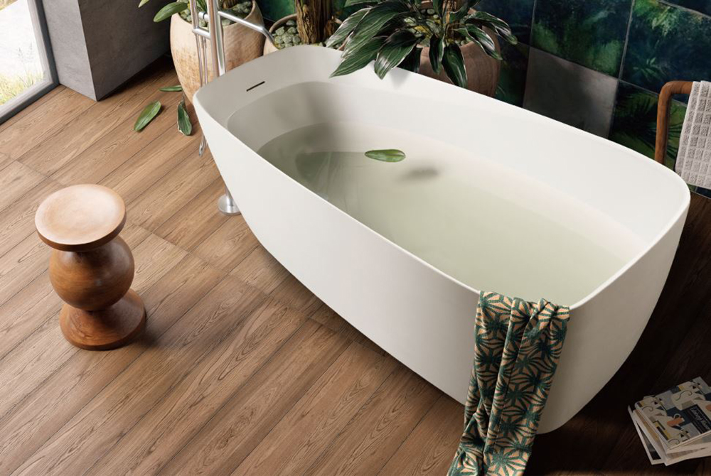 Ванна акриловая отдельностоящая Aquanet ПАОЛА 1700x780x600 мм со сливом и ножками AQ-190778