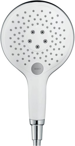 Ручной душ Hansgrohe Raindance Select 150 3jet белый/хром 28587400