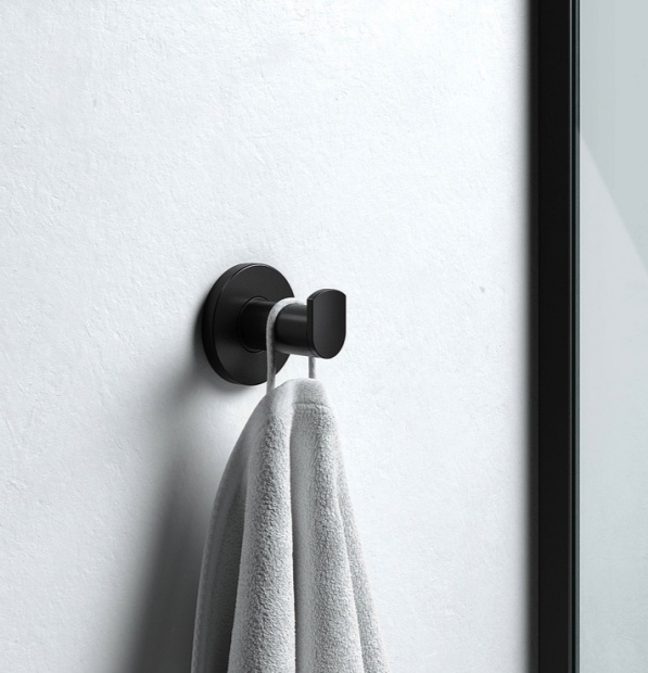 Крючок для полотенца KEUCO PLAN черный матовый 14914370000