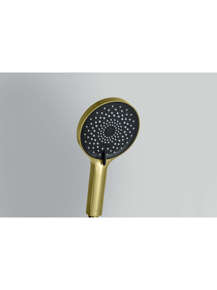 Ручной душ Aquatek Лугано 3 режима шлифованное золото AQ2201BG
