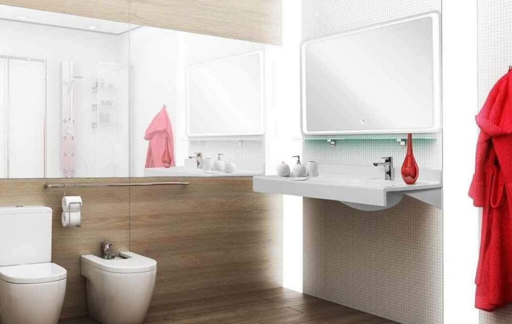 Зеркало Aquaton Соул 1000x700 мм 1A252802SU010