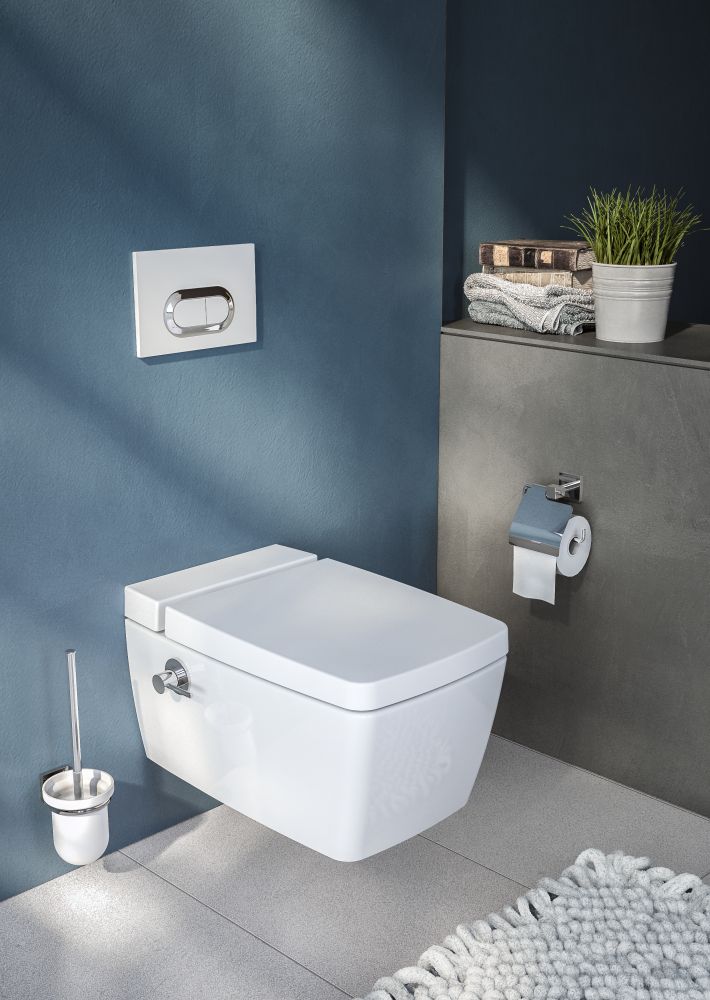 Унитаз-биде подвесной безободковый VitrA Metropole Rim-Ex 56 см VitrAflush VitrAfresh 7672B003-1687