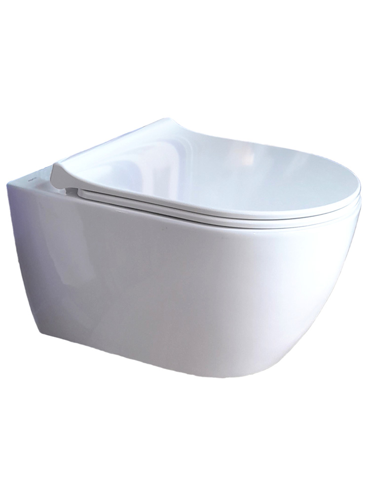 Комплект инсталляции 4 в 1 Aquatek Поларис (рама Standard, унитаз AQ0700-01, сиденье soft-close, панель KDI-0000018) ПОЛАРИС-01-018