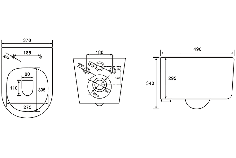 Комплект инсталляции Aquatek Мия рама Standard INS-0000012 и унитаз AQ2004-00 МИЯ