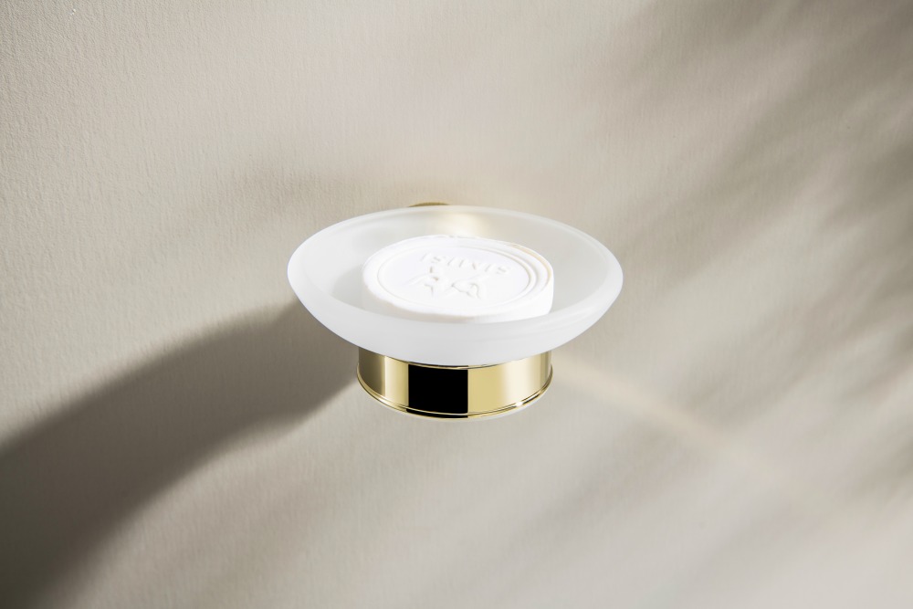 Мыльница для ванной Aquatek Классик полированное золото AQ4503PG