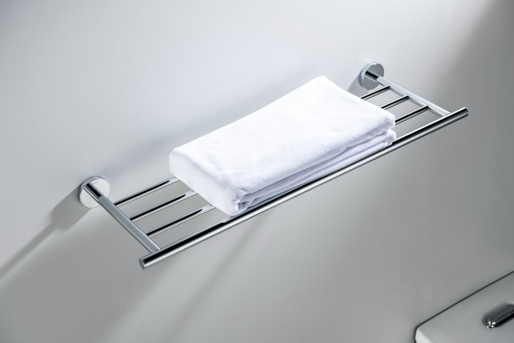 Полка для полотенец Aquanet Оберон хром AQ4222CR
