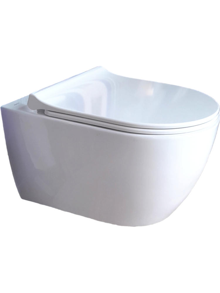 Комплект инсталляции 4 в 1 AQUATEK Поларис (рама INS-0000012, унитаз AQ0700-01, сиденье soft-close, кнопка KDI-0000035) ПОЛАРИС-01-035