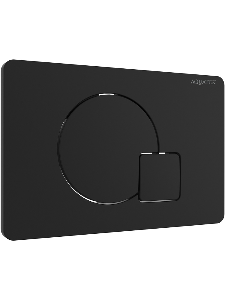 Панель смыва KDI QD Черный матовый 162x244 мм KDI-0000069