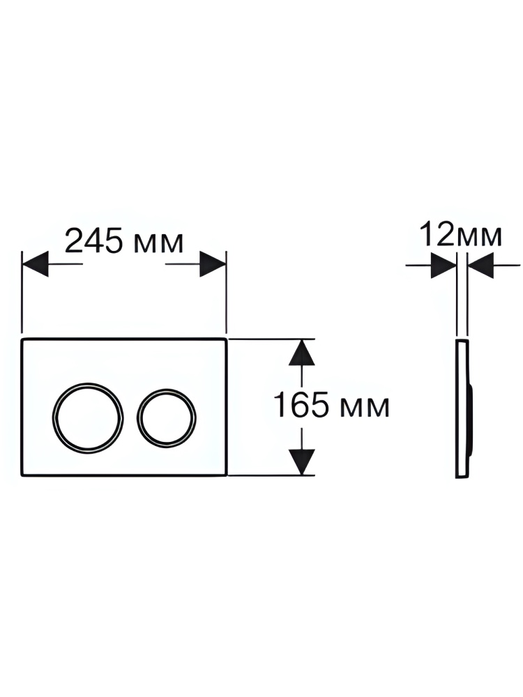 Комплект инсталляции 4 в 1 AQUATEK Европа с унитазом AQ1901-00 и клавишей KDI-0000020 SET AQUATEK ЕВРОПА-020 4в1