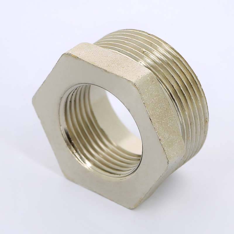 Футорка никелированная Uni-Fitt 1x1 1/2 НВ 604N6400