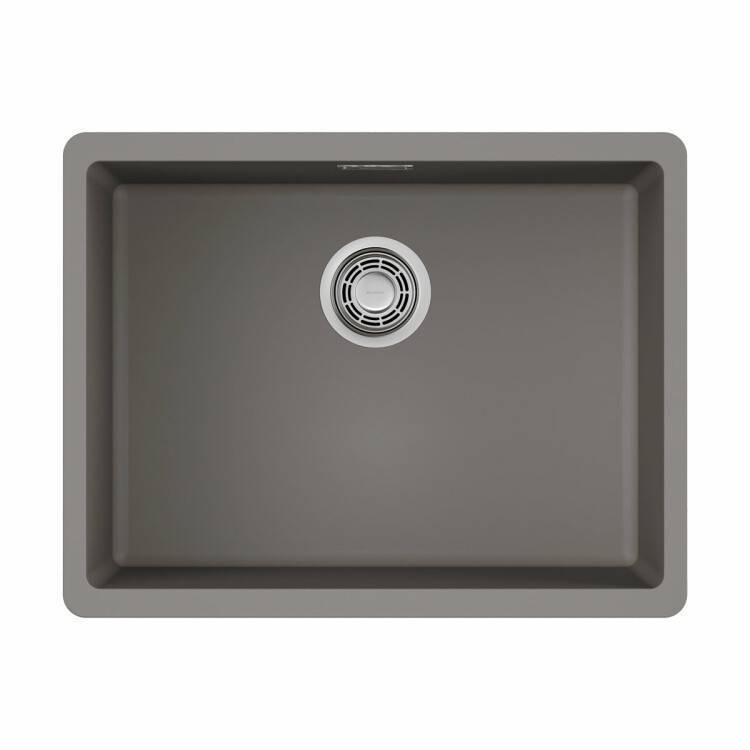 Мойка кухонная OMOIKIRI Kata 54-U под столешницу 540х420 мм Leningrad grey 4993411