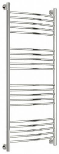 Полотенцесушитель водяной Сунержа Богема выгнутая 1200x500 мм полированная сталь 00-0221-1250