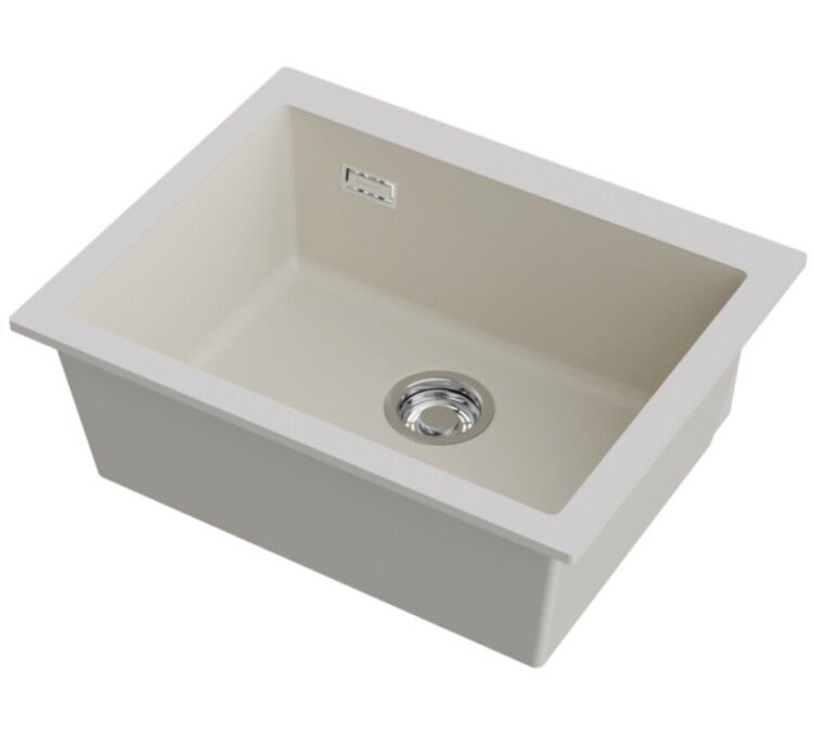 Мойка кухонная Omoikiri Omishima 600x480 мм cream 4997558
