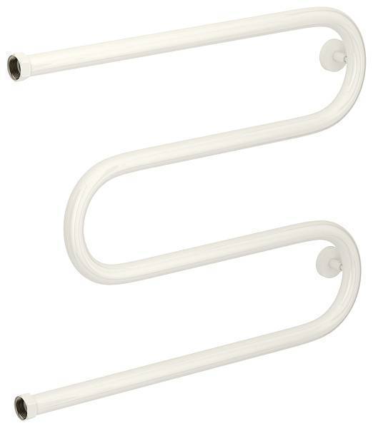 Полотенцесушитель водяной Сунержа М-образный 650x500 мм белый 12-0007-5065