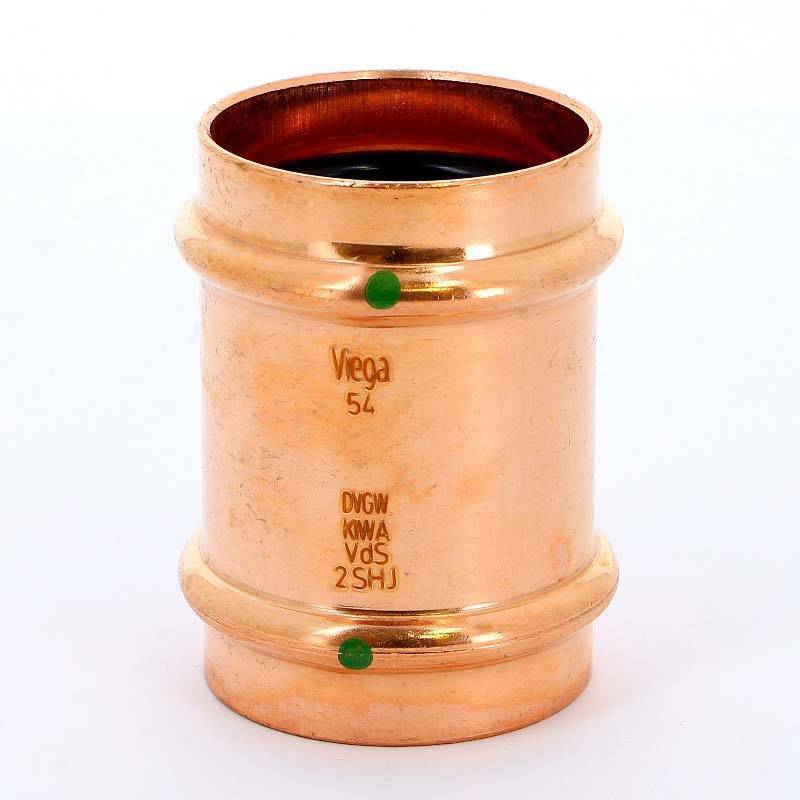 Муфта надвижная пресс Viega Profipress медь 54 мм 461300