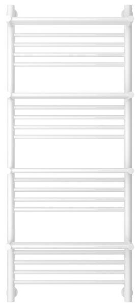 Полотенцесушитель водяной Сунержа Богема с 4 полками 500x1200 мм белый 12-0224-1250