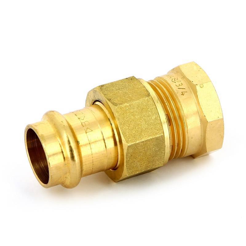 Муфта разъемная IBP >B< Press 22 мм х 3/4 ВР бронза P4330G02206000