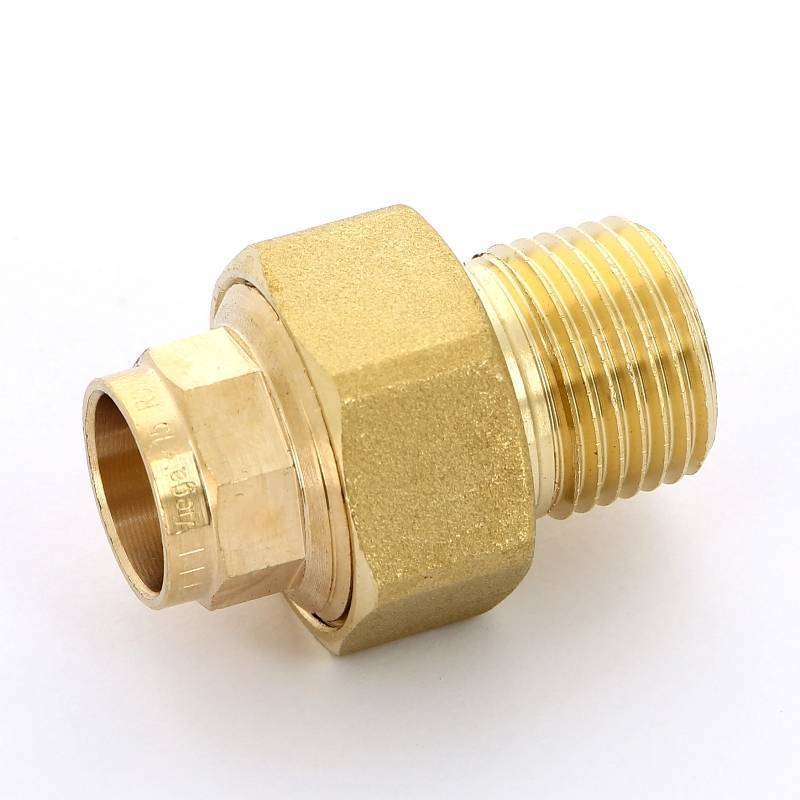 Разъемное соединение Viega 94341G пайка — наружная резьба с коническим уплотнением 15х1/2 102128