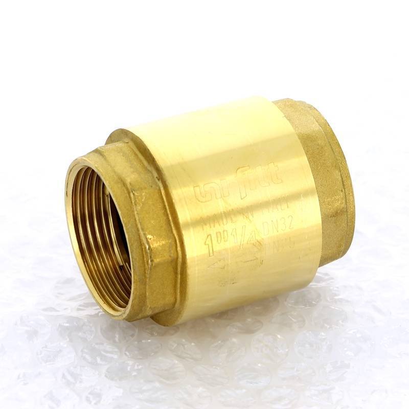 Клапан обратный пружинный Uni-Fitt серия 222 с металлическим затвором 1 1/4 222G5000