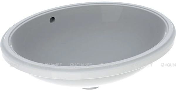 Раковина под столешницу Geberit VariForm овальная 50х40 см с переливом 500.752.01.2