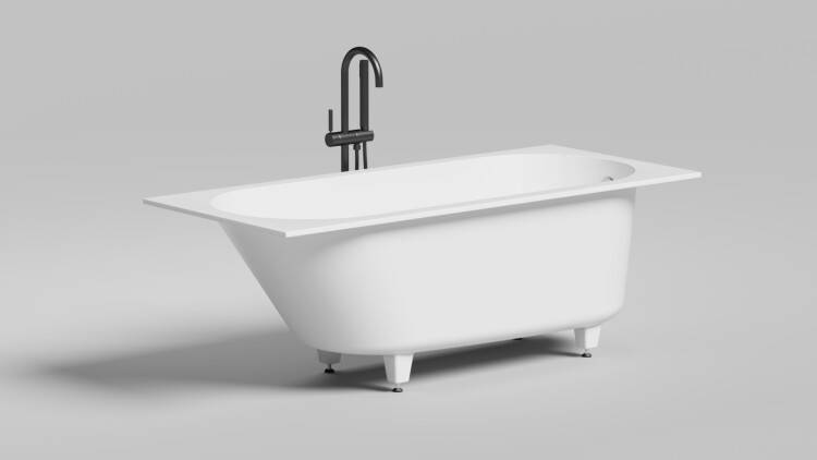 Ванна Salini Ornella 1600x700x625 мм белый глянцевый 102316G