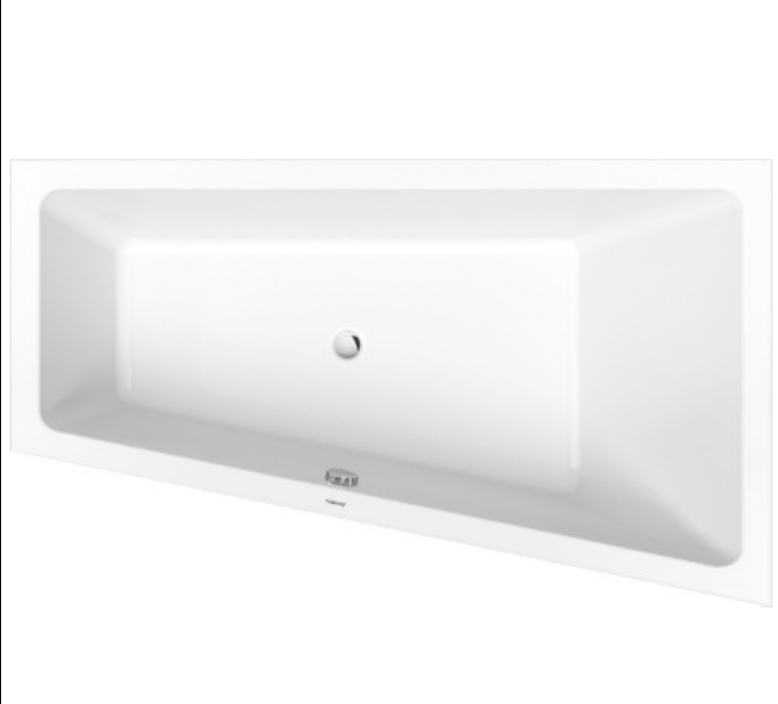 Ванна Duravit No.1 1700x1000x480 мм правосторонняя белый 700509000000