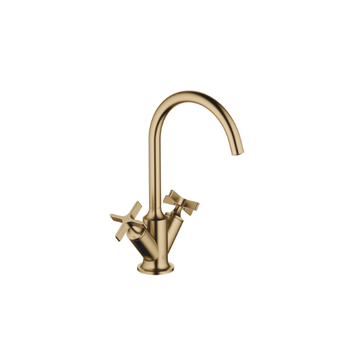 Смеситель для раковины Dornbracht Vaia однорычажный Dark Brass сатинированный 22 513 809-39