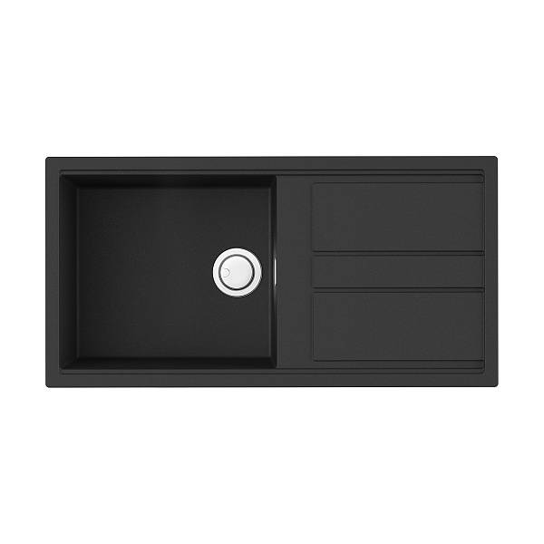 Кухонная мойка Omoikiri Kitagawa 100-GB Artceramic 100x51 см графит 4993786