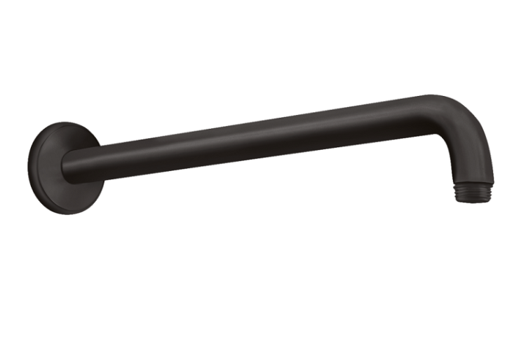Держатель верхнего душа Hansgrohe 389 мм матовый черный 27413670
