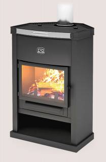 Камин отопительно-варочный Теплодар ОВ-120 угловой АКМ.15.000.00